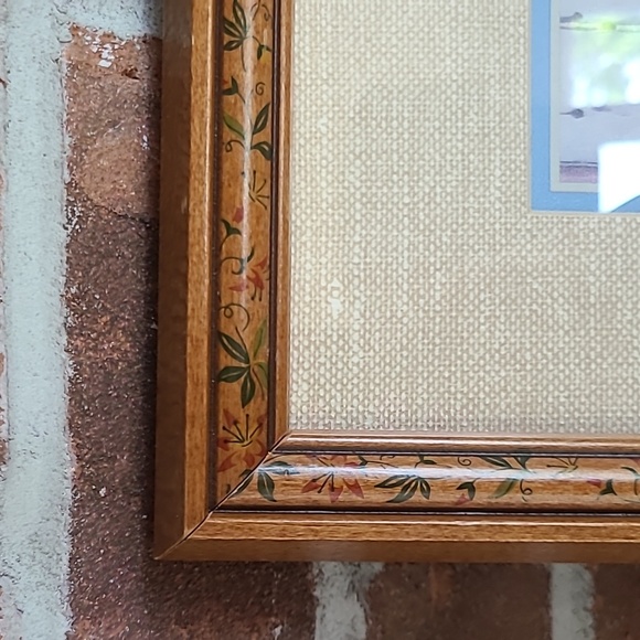 1969 Vintage Spring Flowers Original Frame Excellent Condition Norman Rockwell - Picture 4 of 7